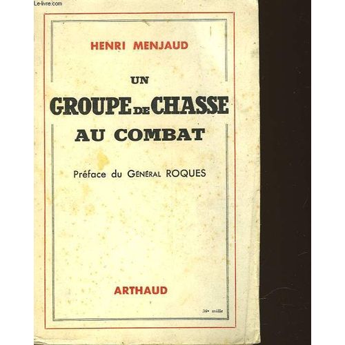 Un Groupe De Chasse Au Combat   de henri menjaud