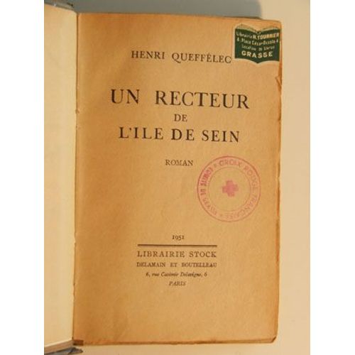 Un Recteur De L'le De Sein   de henri queffelec 