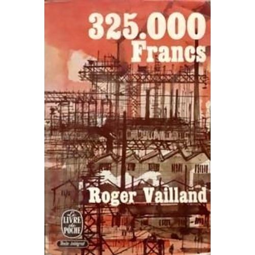 325000 Francs   de roger vailland  Format Beau livre 