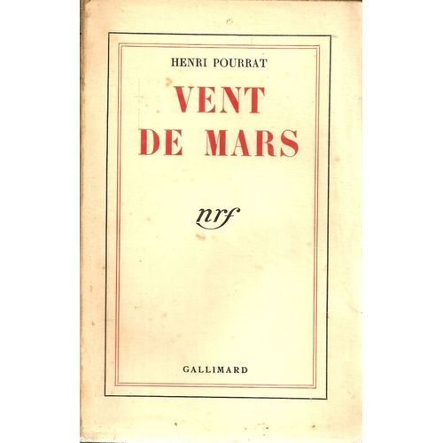 Vent De Mars   de henri pourrat  Format Beau livre 