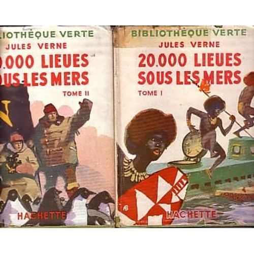 20 000 Lieues Sous Les Mers   de jules verne  Format Beau livre 