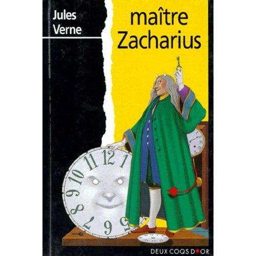 Matre Zacharius   de jules verne  Format Poche 