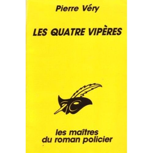 Les Quatre Vipres   de Vry Pierre  Format Poche 