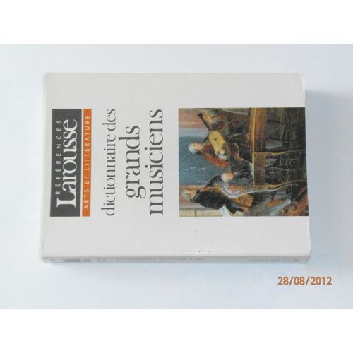 Dictionnaire Des Grands Musiciens   de Vignal M  Format Poche 