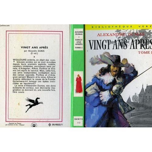 Vingt Ans Apres, Tomes 1 Et 2    Format Reli 