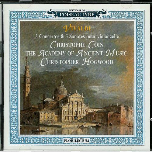 Conc. & Sonates Pour Violoncelle Coin - Antonio Vivaldi