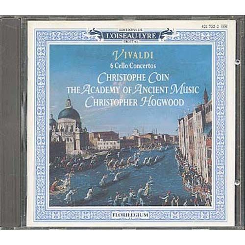 Concertos Pour Violoncelle Et Ensemble  Cordes En Si Mlineur Rv 424, En Sol Mineur Rv 416, En La Mineur Rv 418, En Fa Majeur Rv 412, En R Mineur Rv 401 Et En Sol Majeur Rv 413 - Antonio Vivaldi