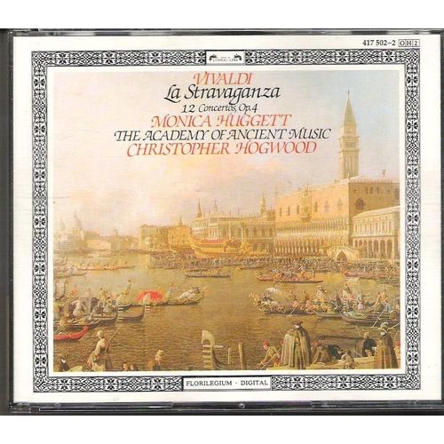 La Stravaganza (Intgrale) 12 Concertos Pour Violon & Cordes Hugget, Violon; Academy Of Ancient Music   - Antonio Vivaldi