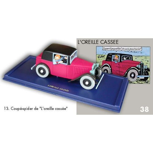 Voiture Tintin N13 - Coup Spider De 