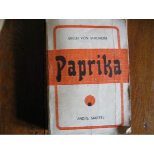 Paprika   de erich von stroheim 