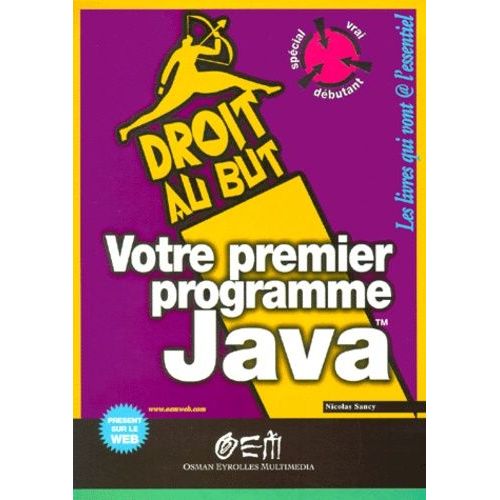 Votre Premier Programme Java   de Sancy Nicolas  Format Broch 