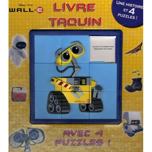 Wall-E - Livre Taquin Avec 4 Puzzles !   de disney - pixar  Format Album 