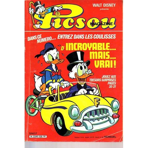 Picsou Magazine N135