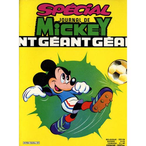 Special Journal De Mickey Geant N 1563 Bis