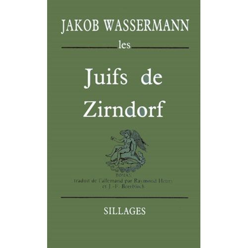 Les Juifs De Zirndorf   de Wassermann Jakob  Format Beau livre 