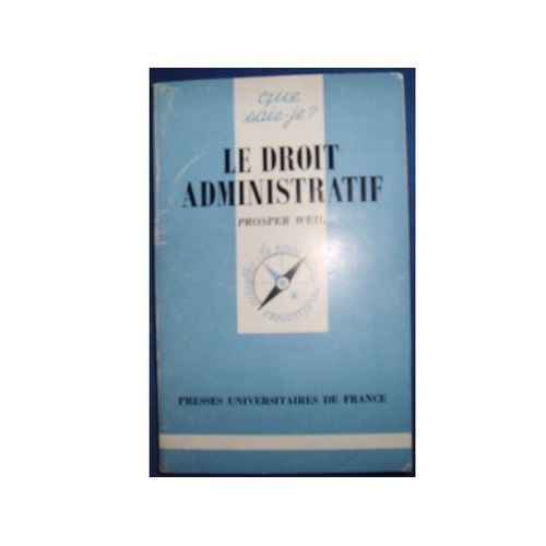 Le Droit Administratif    Format Broch 
