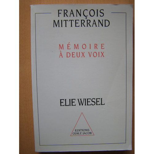 Mmoire  Deux Voix   de elie wiesel