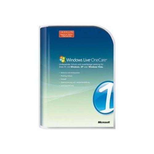 Windows Live Onecare - (V. 1.5) - Version Bote (1 An) - 3 Pc - Cd - Win - Franais)