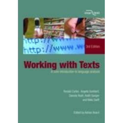 Working With Texts   de Collectif  Format Poche 