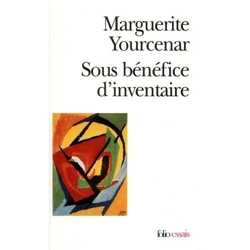 Sous Bnfice D'inventaire   de Yourcenar Marguerite  Format Poche 