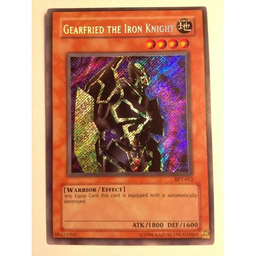 Yu Gi Oh - Gearfried the Iron Knight - BPT-012 - Secret rare - Anglais ...