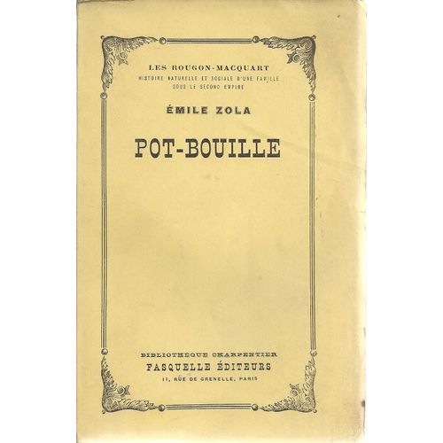 Pot-Bouille   de emile zola 