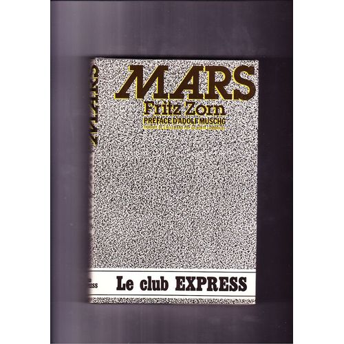 Mars. Je Suis Jeune Et Riche Et Cultiv, Et Je Suis Malheureux, Nvros Et Seul   de fritz zorn