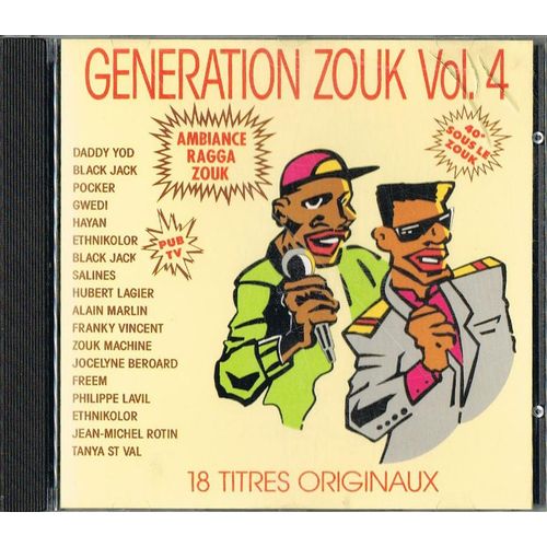 Generation Zouk Vol.4 - Zouk, Compil