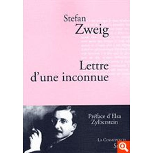 Lettre D'une Inconnue   de stefan zweig 