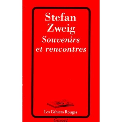 Souvenirs Et Rencontres   de stefan zweig  Format Poche 