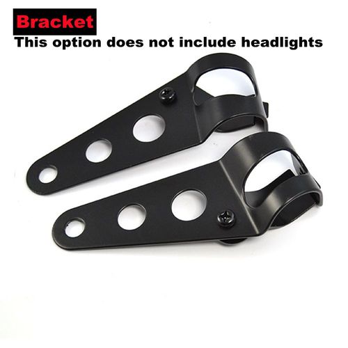 A Feux De Sauna  Led Pour Moto, Feux De Route Et De Illeur, Feux De Circulation Diurne Drl, Honda Kawasaki Yamaha Victory Cafer Inboulon Tor, 7 Po, 12v, Nouveau Et Chaud 