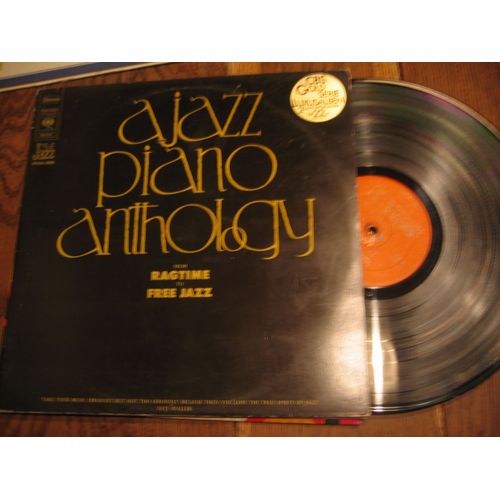 A  Jazz Piano  Anthology   From Ragtime  To Free Jazz  (( 2 Lp - Eubie Blake-James Johnson-Fats Waller-Jimmy Yancey - Bix Beiderbecke-Art Tatum- Bud Powell- E Garner- Hank Jones - John Lewis Bill Evans