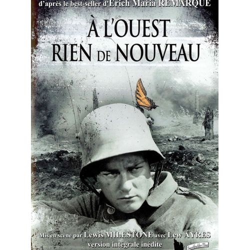 A L'ouest, Rien De Nouveau /All Quiet On The Western Front - Vritable Affiche De Cinma Plie -Format 84x119 Cm -De Lewis Milestone Avec Louis Wolheim, Lew Ayres, John Wray -1930 Ressortie 2014