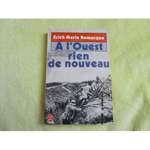  L'ouest Rien De Nouveau.   de erich-maria remarque  Format Poche 