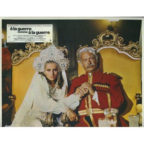  La Guerre Comme  La Guerre : Jeu De 12 Photos D'exploitation Cinmatographique - Format 22,5x28,5 Cm - De Bernard Borderie Avec Herbert Fux, Curd Jrgens, Sylvie Fennec, Leonard Whiting - 1972