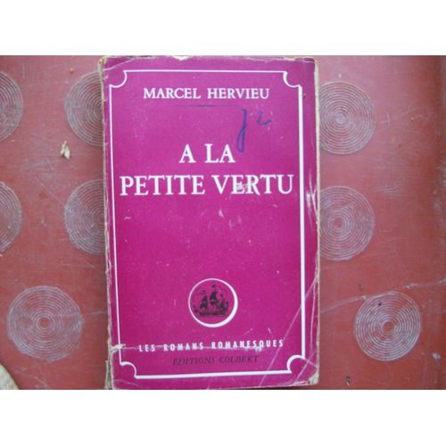 A la petite vertu Marcel Hervieu Objets à collectionner Rakuten