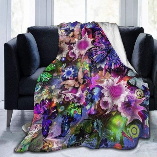 A Lazy Cat Imprim Jeter Couverture Ultra Doux Lger Chaud Microfibre Lit Couverture Pour Canap Lit Canap Bu