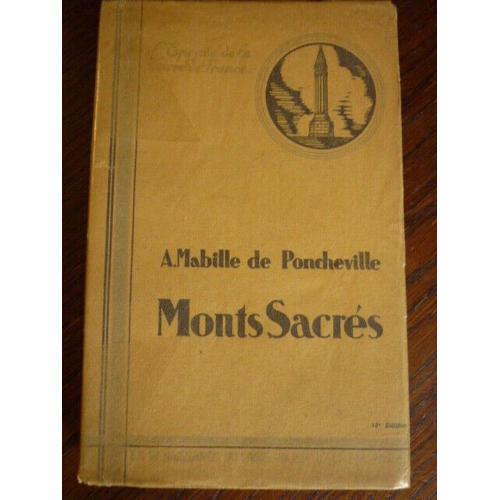 A Mabille De Poncheville Monts Sacrs La Renaissance Du Livre   