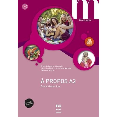 A Propos A2 - Cahier D'exercices (1 Cd Audio)    Format Beau livre 