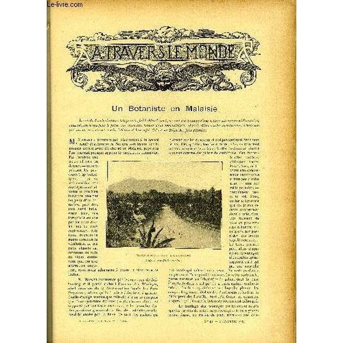 A Travers Le Monde N 48 - Un Botaniste En Malaisie, La Peste Et Le Docteur Yersin - L Institut Pasteur De Nha-Trang, Les Termites, La Petite Colonisation Et Le Crdit   de COLLECTIF 