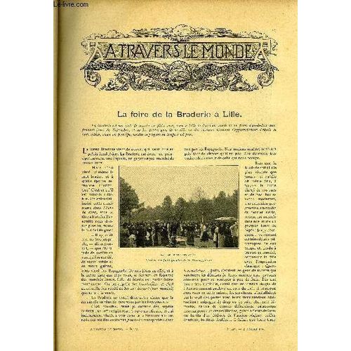 A Travers Le Monde N 5 - La Foire De La Braderie A Lille, Notes Sur Le Baoul (Fin), Le Touat Et Le Chemin De Fer D Igli, En Italie - Autour De Florence (Suite)   de COLLECTIF 
