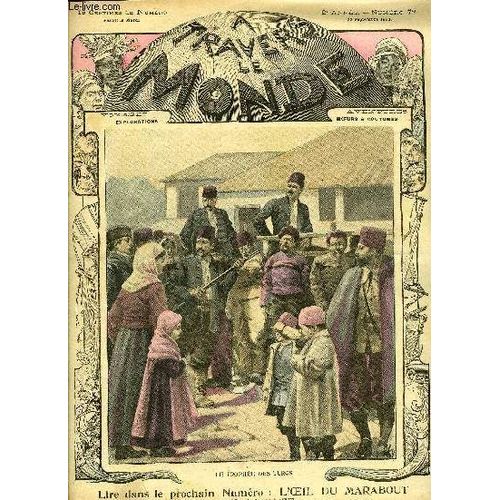 A Travers Le Monde N 72 - Le Trophe Des Turcs Par Ali Olmarguileh, Le Maitre Du Mystre Par Le Captain Hidden, Dans La Brousse Congolaire Par F. De Fonville, En Auvergne Par Y. D Elbourg, Le Li(...)   de COLLECTIF 
