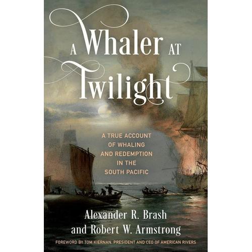 A Whaler At Twilight   de Alexander R Brash  Format Reli 