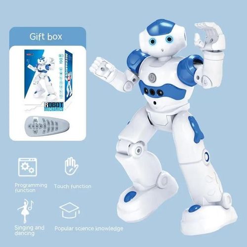 A1 - Robot Rc  dtection de geste, tlcommande intelligente Programmable, jouets pour enfants gs de 3  8 ans comme cadeau'anniversaire