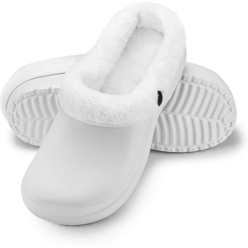 A12 Men's Winter Clog - Garden Shoe Clog - Garden Clog - Fur Clog.[N561]