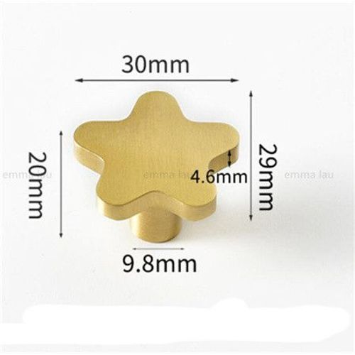A2 - Poigne De Meuble En Laiton Massif, Boutons De Porte, Courbe Ronde, Design Moderne Simple, Foy Pour Armoire, Cuisine, Planche Chi, Melpulls