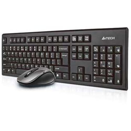 A4Tech 7100N PADLESS Wireless Desktop - Ensemble clavier et souris