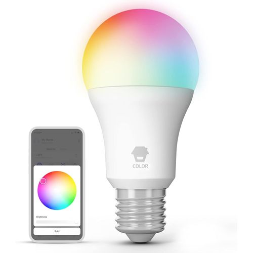 A609c Ampoule Wifi Intelligente E27 - Smart Bulb De Couleur Connecte - conomie D'nergie - Contrlable Depuis Smartphone Et Compatible Avec Alexa, Google Home - Puissance 10w[Amp749446]