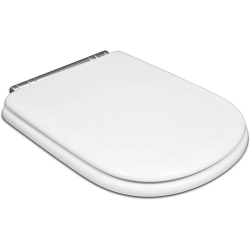 Abattant Wc,Lunette Toilette,Sige Wc,Calla,T627801,Facile  Installer,Rsistant,Fixations Incluses,Blanc,Modle Authentique