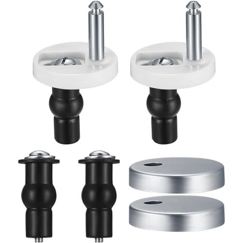 Abattants Wc Boulons De Sige De Toilette Universels,Kit De Remplacement De Sige De Toilette Facile  Installer (Ensemble De 6)
